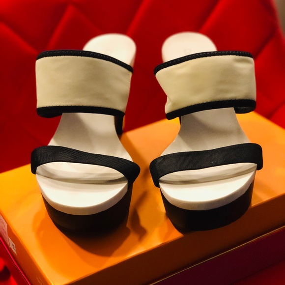 Calvin Klein Wedge Sandals - Picture 1 of 6